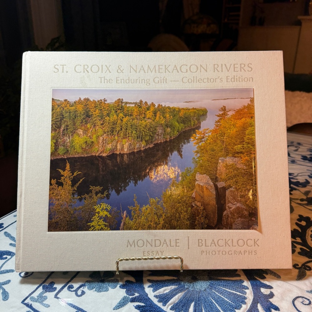 MN Picture Book ST. CROIX & NAMEKAGON RIVERS 2018 Limited Signed Craig Blacklock - Picture 12 of 12